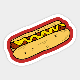 Hot Dog Sticker